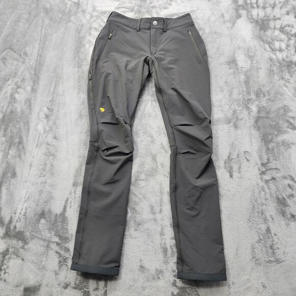 Fjällräven Pants - Fjallraven Pants Womens 27-28" Gray Bergtagen Stretch Trousers Outdoors Hiking